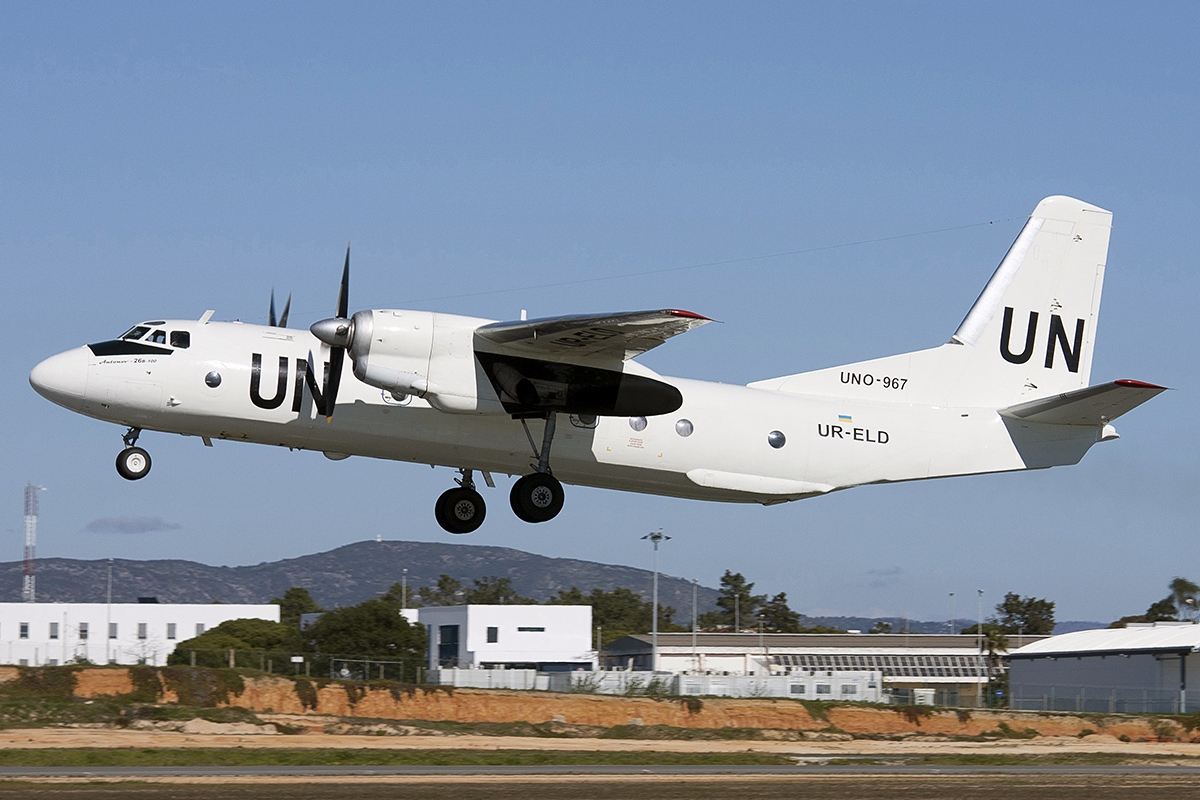 Incident aerian grav în Rusia: avion AN-26 avariat după impactul cu o dronă