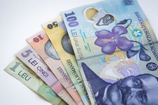 Salariul mediu net în România a urcat anul trecut la 4.959 lei