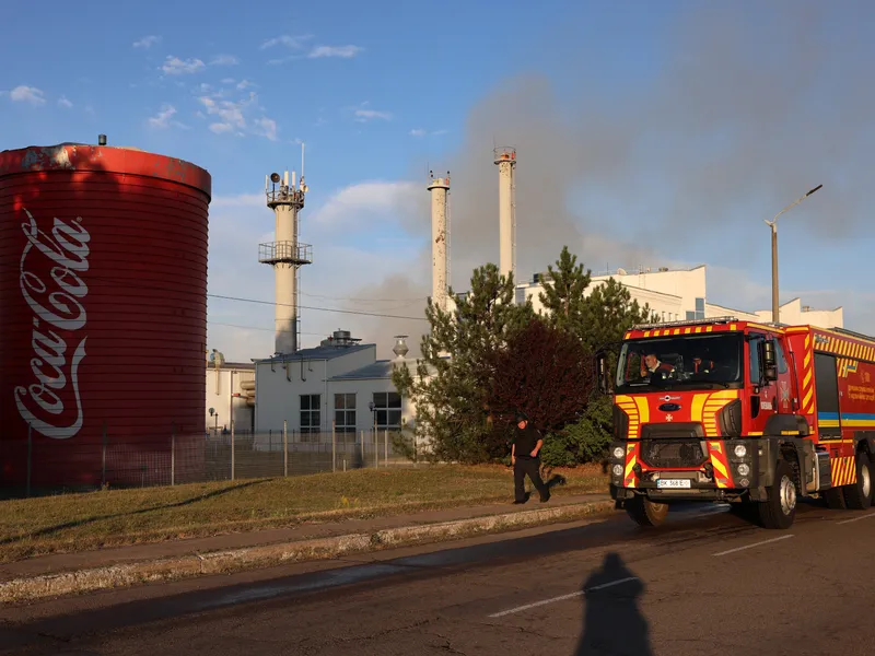 Atac cu dronă asupra unei fabrici Coca-Cola din apropierea Kievului, considerat un mesaj de avertizare către Statele Unite