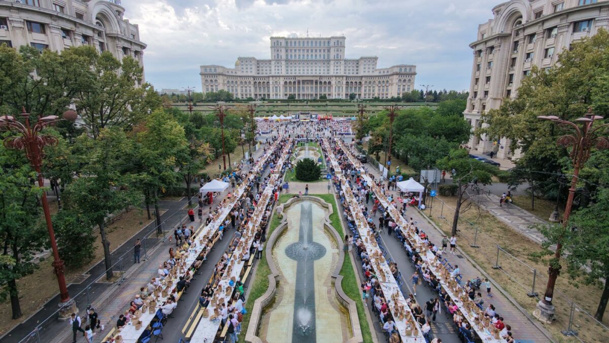 Bucureștiul a stabilit un record mondial cu o masă de peste 5 kilometri