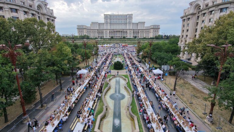 Bucureștiul a stabilit un record mondial cu o masă de peste 5 kilometri