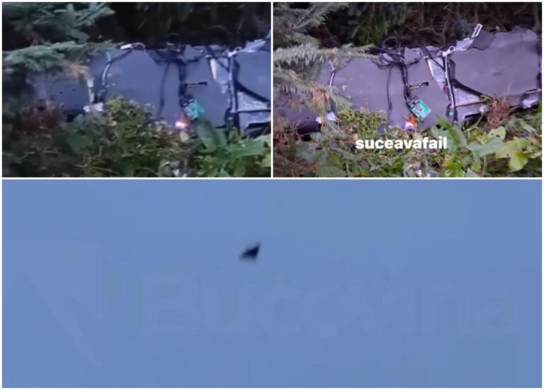 Dronă detectată de MApN în Botoșani. F-16 și F-18 au decolat