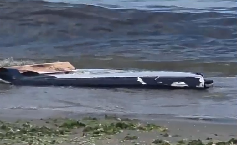 Fragment de dronă descoperit pe plaja Modern din Constanța