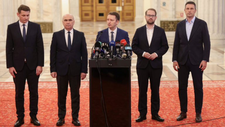 Schița Guvernului Mureșan: PNL, USR și UDMR își împart portofoliile