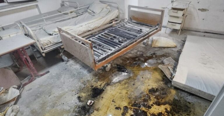 Incendiu la Psihiatria Spitalului Județean Reșița: 16 evacuați
