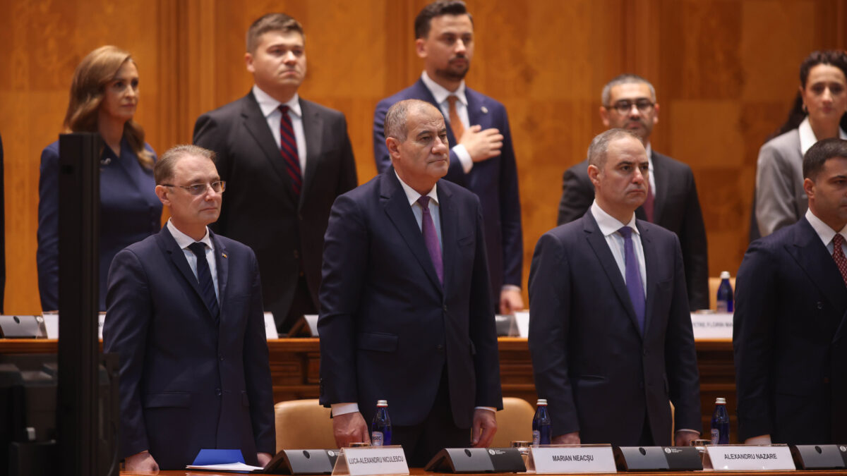 Luca Niculescu a primit votul de învestitură în Parlament