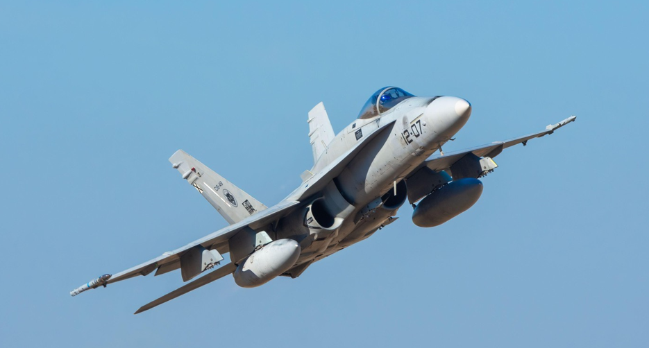 MApN a ridicat F-18 spaniole după o țintă aeriană în Tulcea