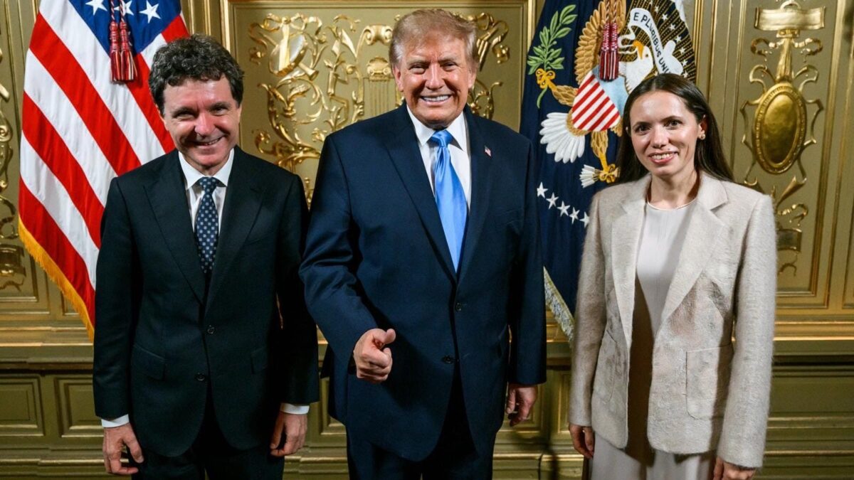 Nicușor Dan s-a întâlnit cu Donald Trump la New York