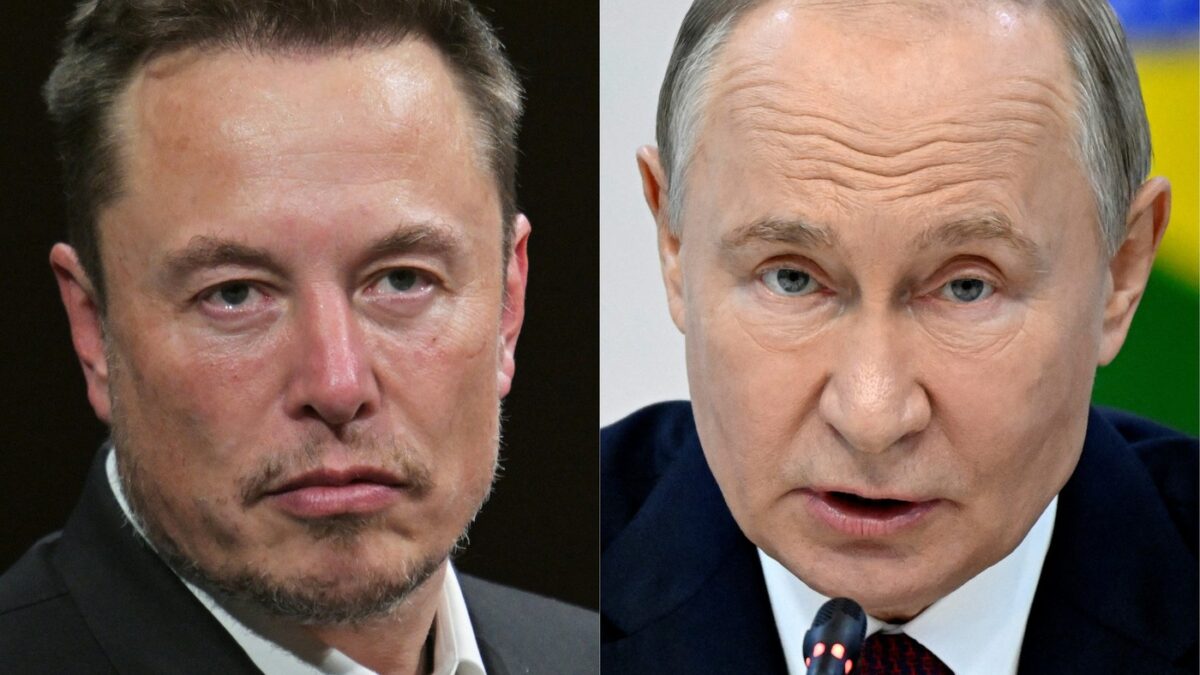 Putin l-a numit pe Elon Musk „un adevărat geniu”