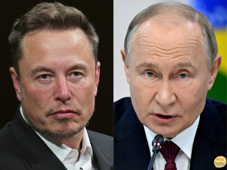 Putin l-a numit pe Elon Musk „un adevărat geniu”